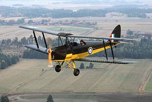 Picture of De Havilland Dh.82c Menasco Moth